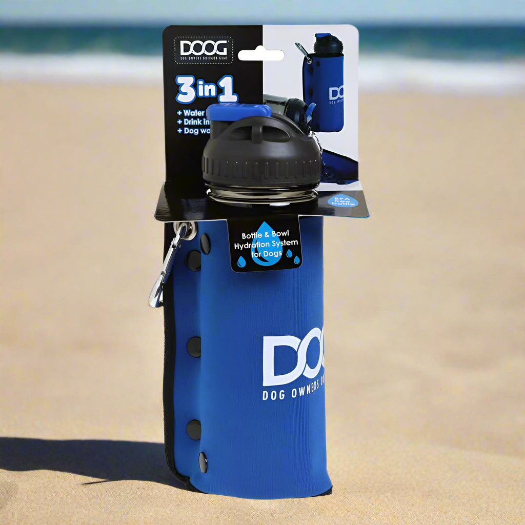 Doog 3-in-1 Water Bottle and Bowl - Doog