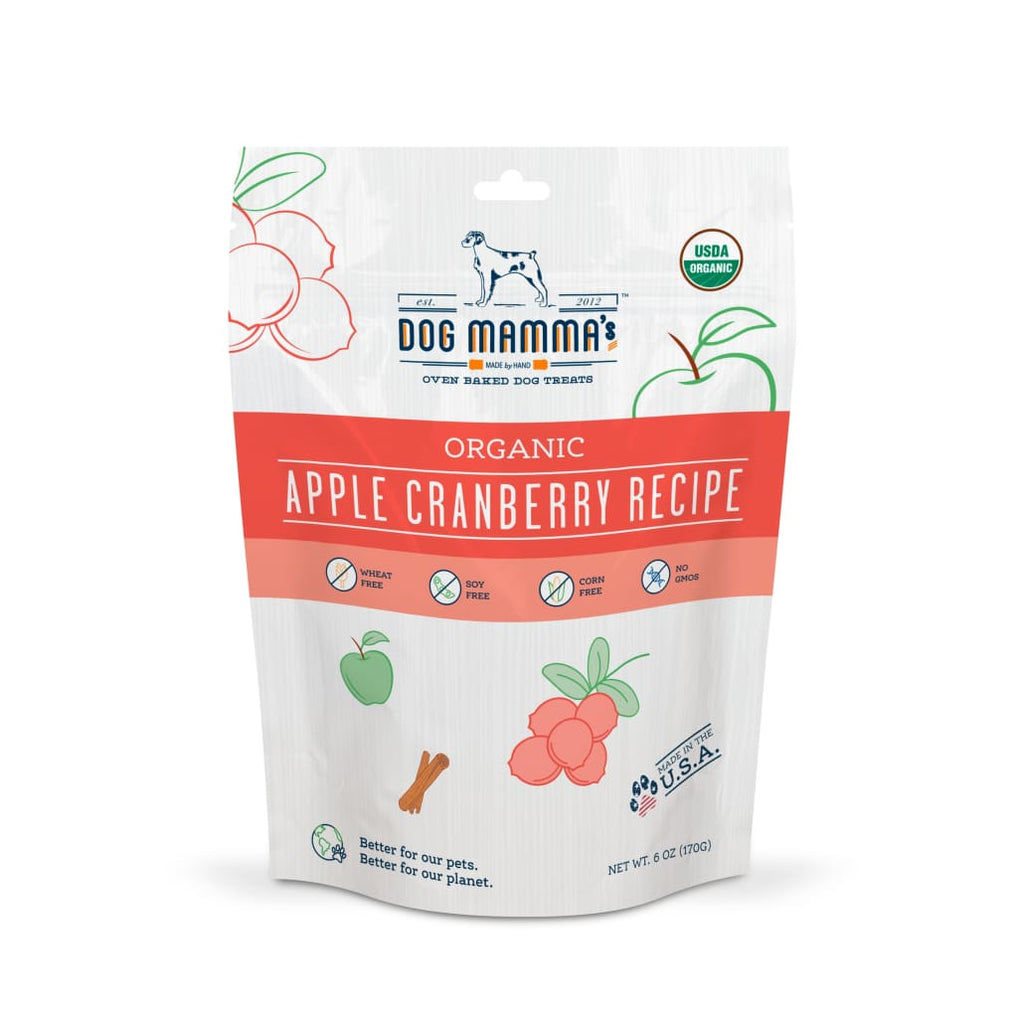 Dog Mamma’s Organic Apple Cranberry Recipe - USDA Organic