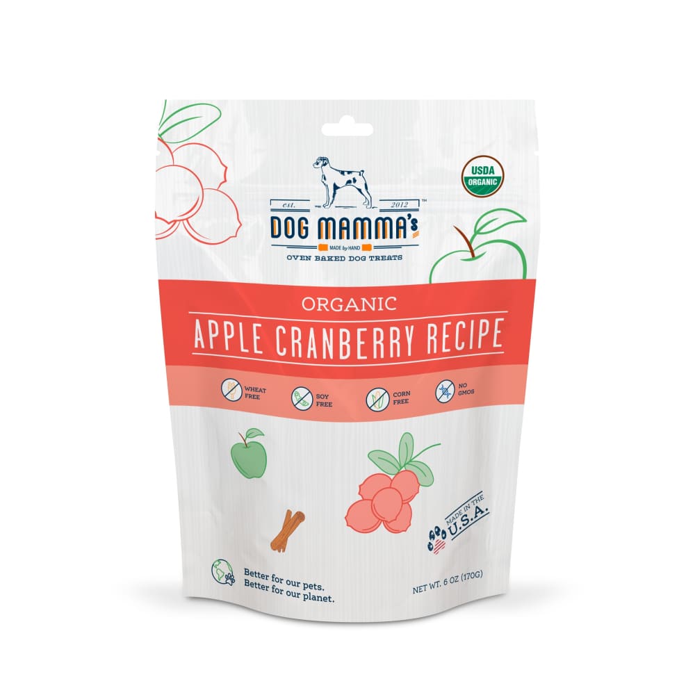 Dog Mamma’s Organic Apple Cranberry Recipe - USDA Organic