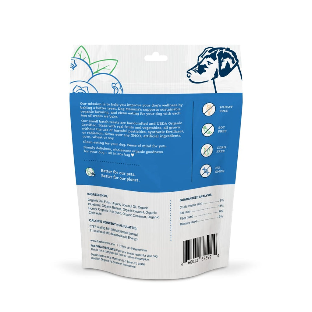 Dog Mamma’s Organic Berry Banana Coconut Recipe - USDA