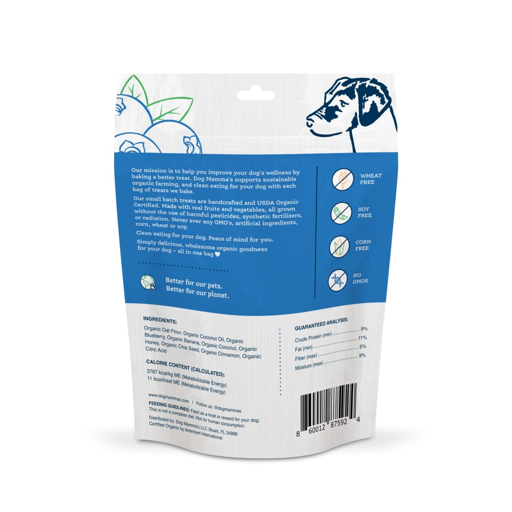 Dog Mamma’s Organic Berry Banana Coconut Recipe - USDA