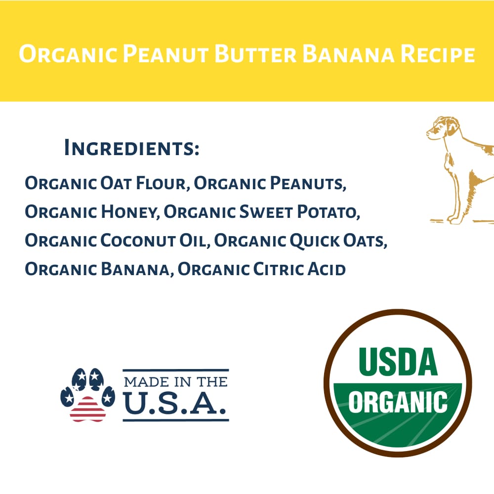 Dog Mamma’s Organic Peanut Butter Banana Recipe - USDA