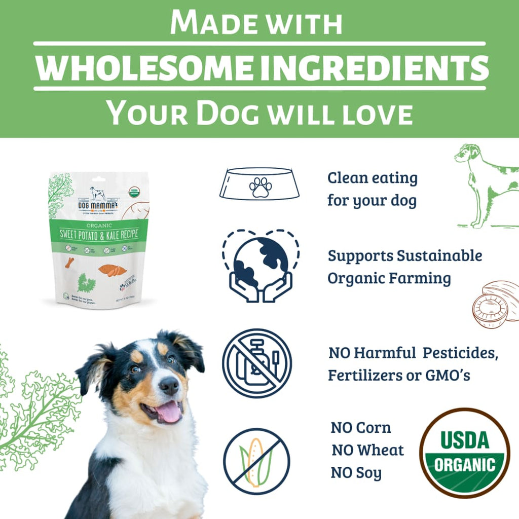 Dog Mamma’s Organic Sweet Potato & Kale Recipe - USDA