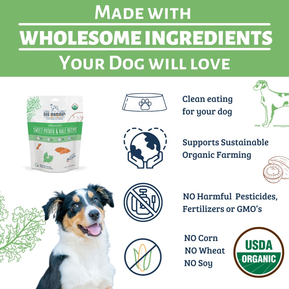 Dog Mamma’s Organic Sweet Potato & Kale Recipe - USDA