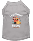 Dogs Before Dudes Dog Shirt - Funny Dog Shirts