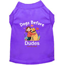 Dogs Before Dudes Dog Shirt - Funny Dog Shirts