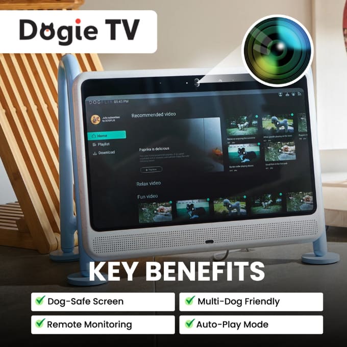 DOGSPLAY - SMART TV FOR DOGS - Dogie TV