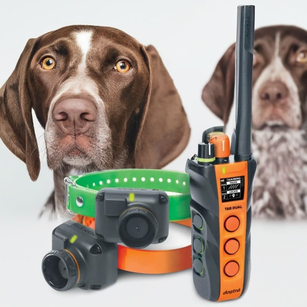 Dogtra T&B Dual 2-Dog Long Range 1.5-Mile Training & Beeper Remote Dog Training E-Collar