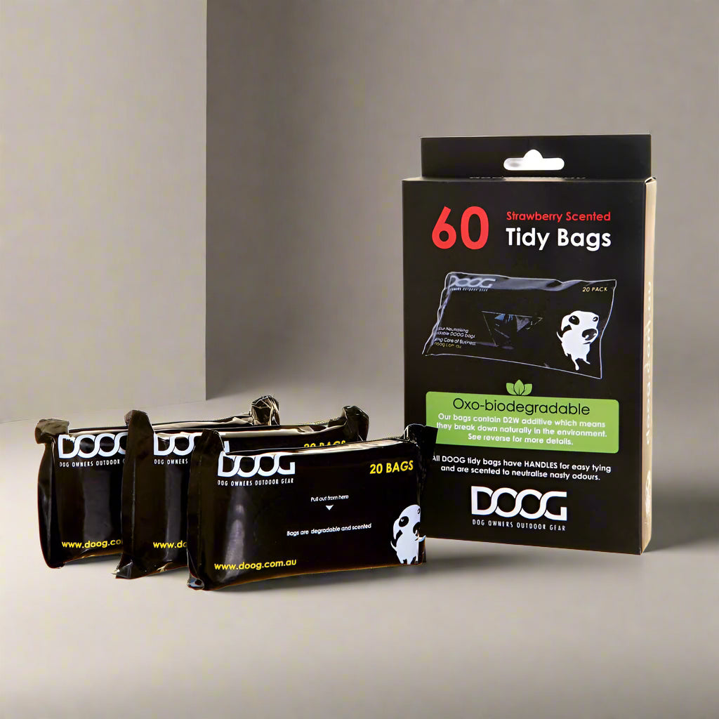 Doog Pick Up Bags - 60 count - Pet Waste Disposal