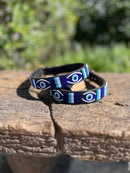 Evil Eye Beaded Dog Collar - Dog Collars - Maasai