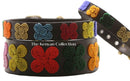 Flower Power Beaded Dog Collar - Dog Collars - Maasai