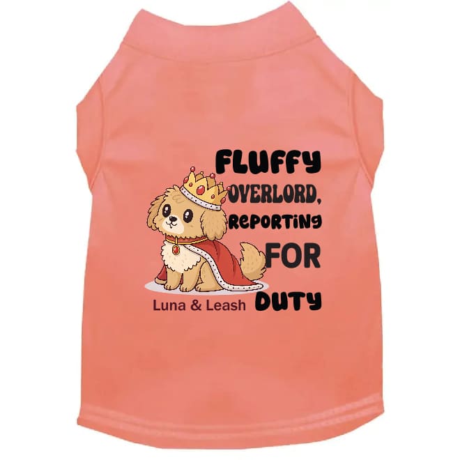 Fluffy Overlord Dog Shirt - Dog Shirt