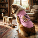 Fluffy Overlord Reporting for Duty Dog Shirt - Funny Dog