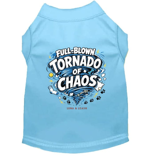 Full-Blown Tornado of Chaos Dog Shirt - Funny Dog Shirts