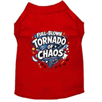 Full-Blown Tornado of Chaos Dog Shirt