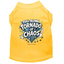 Full-Blown Tornado of Chaos Dog Shirt - Funny Dog Shirts