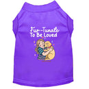 Fur-Tunate to Be Loved Dog Shirt - Sweet & Sentimental Dog