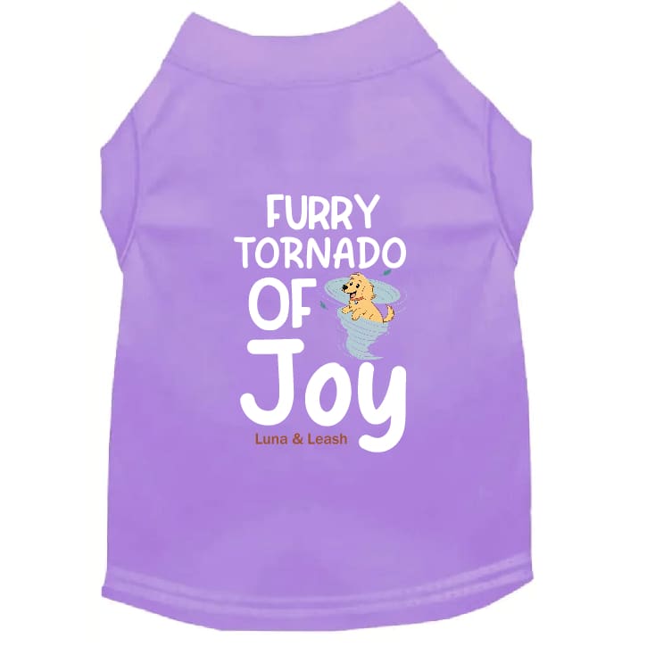 Furry Tornado Dog Shirt - Dog Shirt