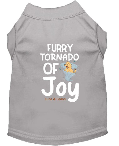 Furry Tornado Dog Shirt - Sweet & Sentimental Dog Shirts