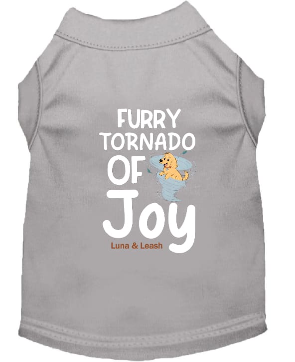 Furry Tornado Dog Shirt - Sweet & Sentimental Dog Shirts