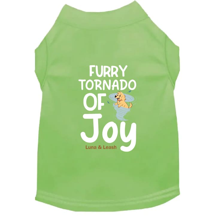 Furry Tornado Dog Shirt - Dog Shirt