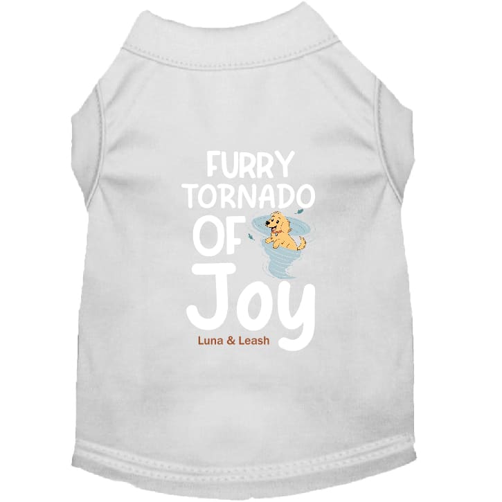 Furry Tornado Dog Shirt - Dog Shirt