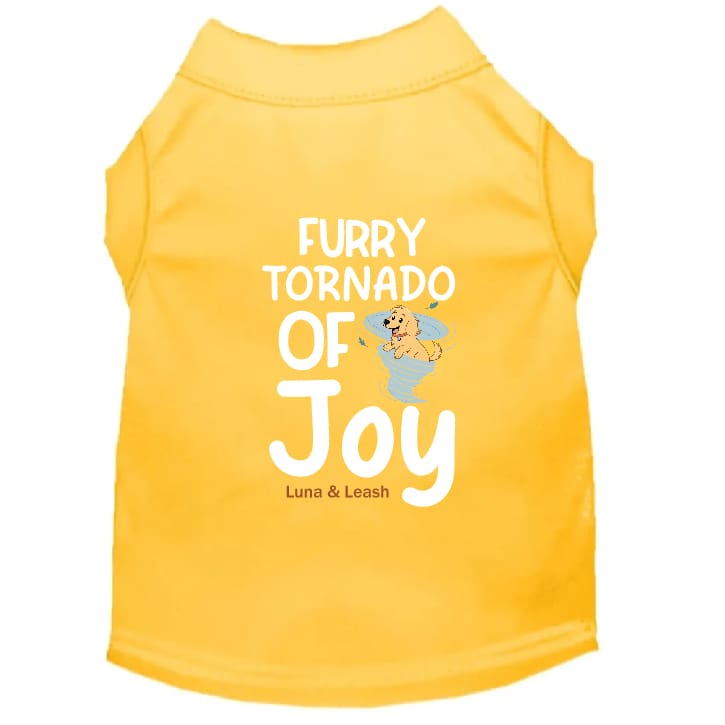 Furry Tornado Dog Shirt - Dog Shirt