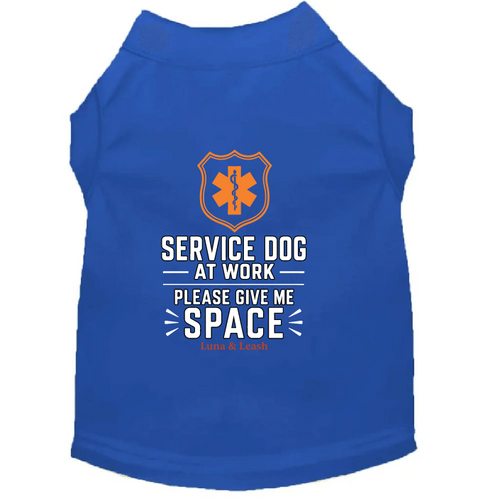Please Give Me Space Service Dog Shirt