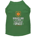 Please Give Me Space Service Dog Shirt