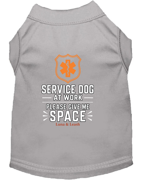Please Give Me Space Service Dog Shirt