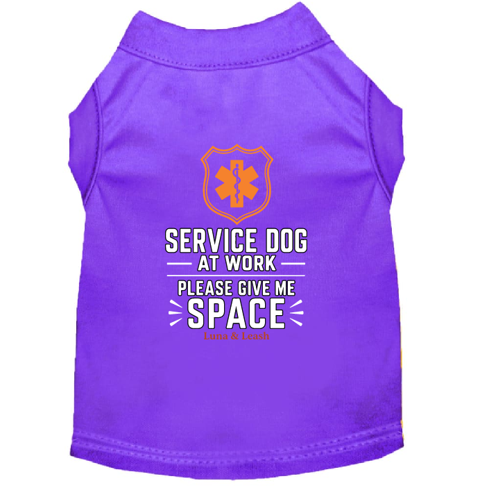 Please Give Me Space Service Dog Shirt