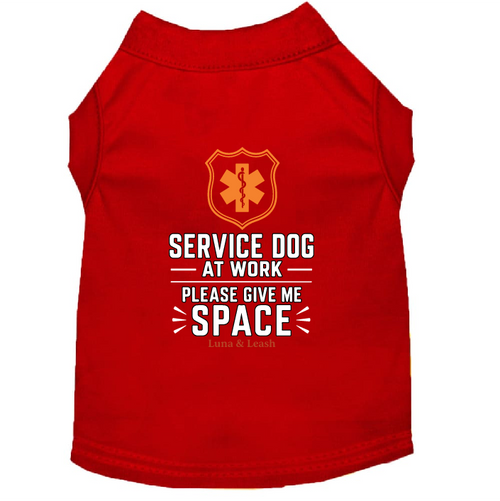 Please Give Me Space Service Dog Shirt