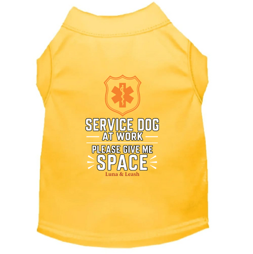 Please Give Me Space Service Dog Shirt