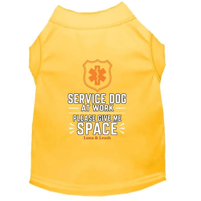 Please Give Me Space Service Dog Shirt