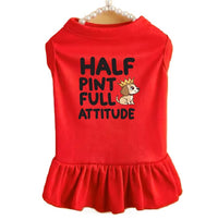 Half Pint Full Attitude Dog Dress