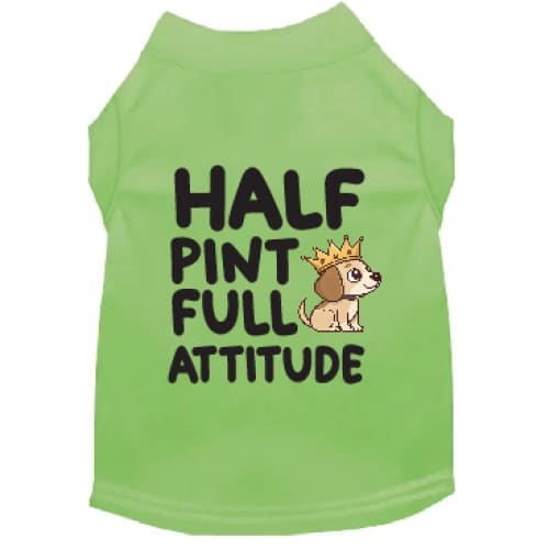 Half Pint Small Dog Shirt - Dog Shirt