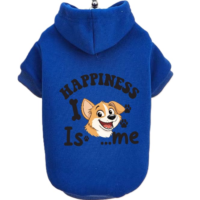 Happiness is.... Me Small Dog Hoodie - Dog Hoodies