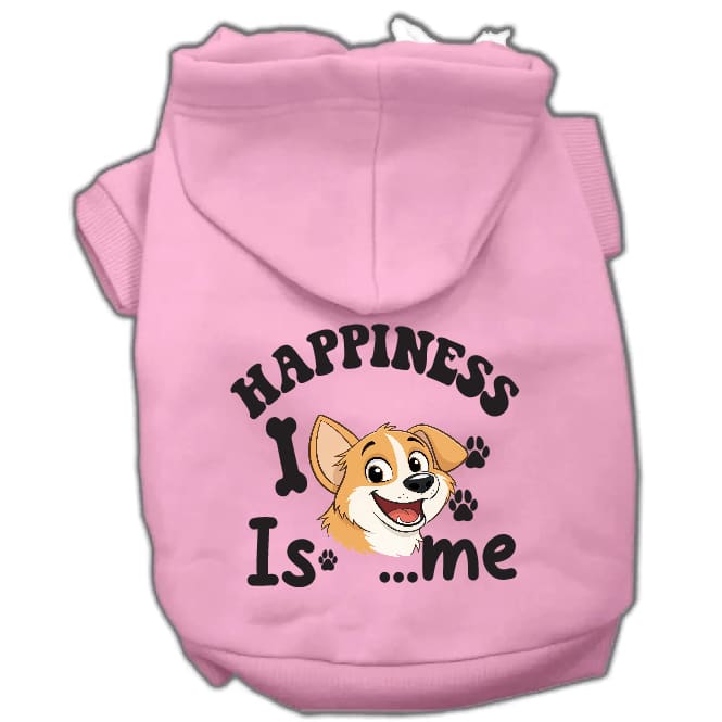 Happiness is.... Me Small Dog Hoodie - Dog Hoodies
