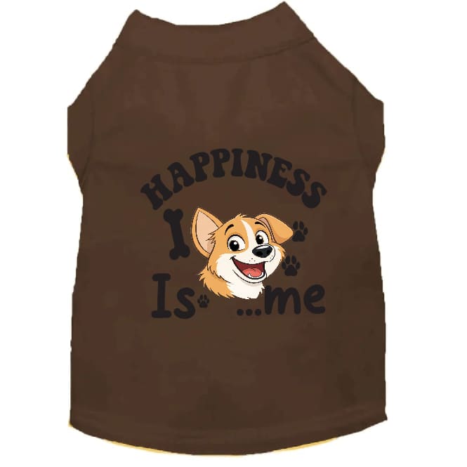 Happiness is...Me Small Dog Shirt - Dog Shirt