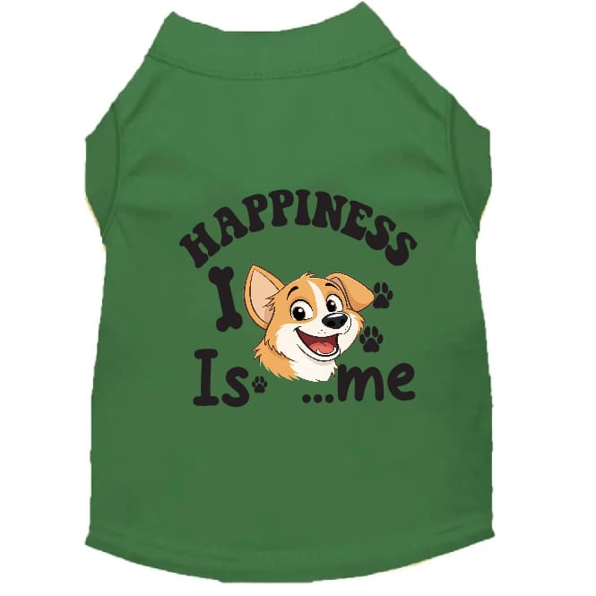 Happiness is...Me Small Dog Shirt - Dog Shirt