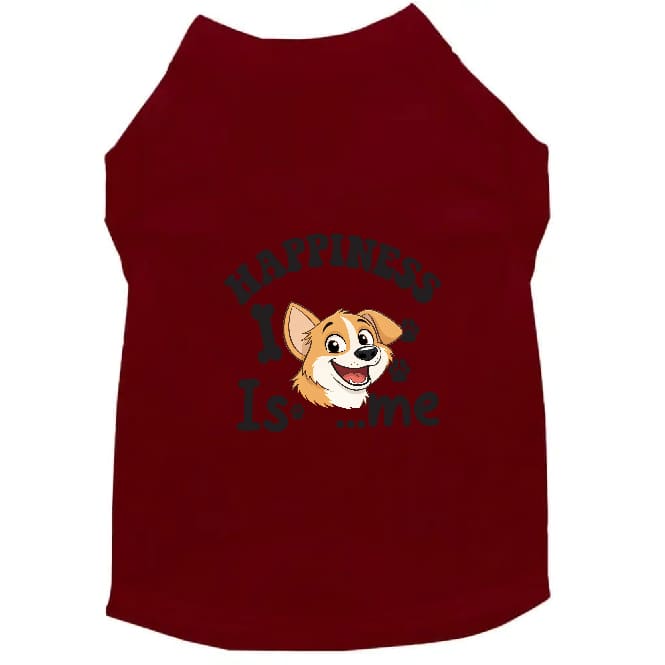 Happiness is...Me Small Dog Shirt - Dog Shirt