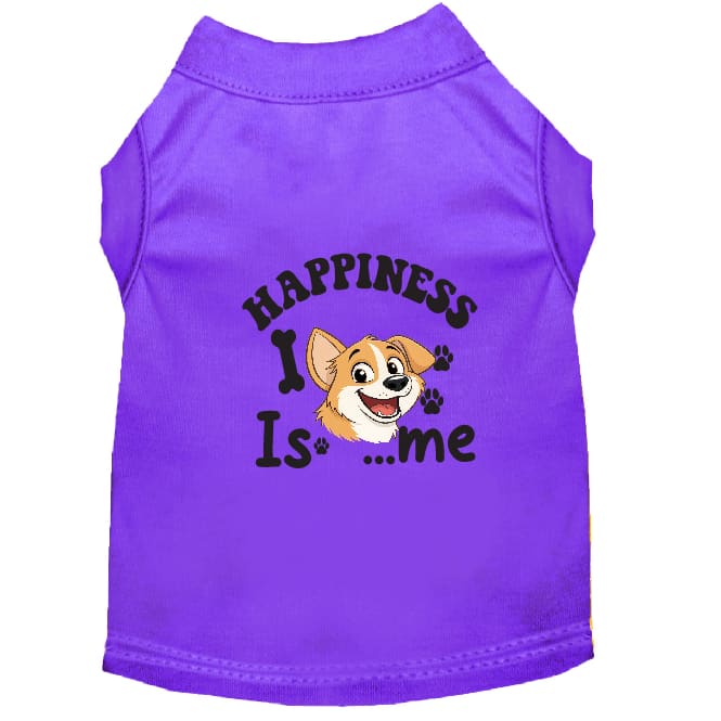 Happiness is...Me Small Dog Shirt - Dog Shirt