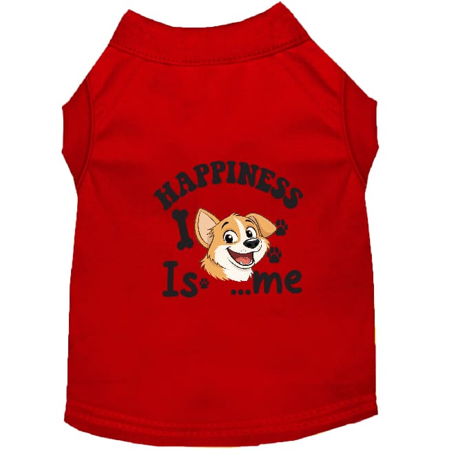 Happiness is...Me Small Dog Shirt - Dog Shirt