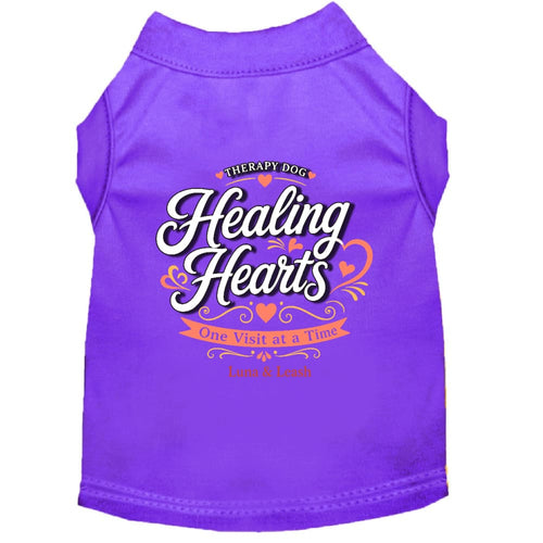 Healing Hearts Therapy Dog Shirt - Therapy Dog Shirts