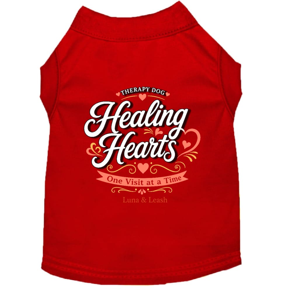 Healing Hearts Therapy Dog Shirt