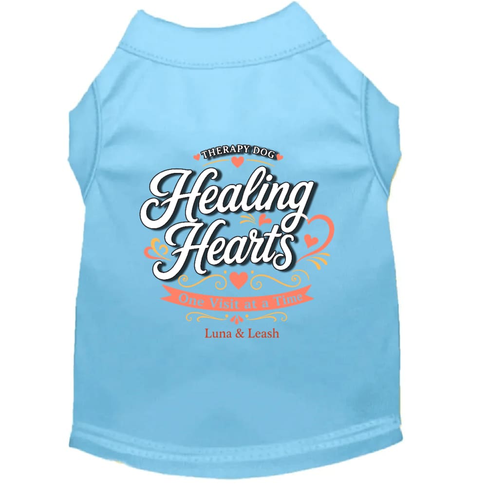Healing Hearts Therapy Dog Shirt - Therapy Dog Shirts