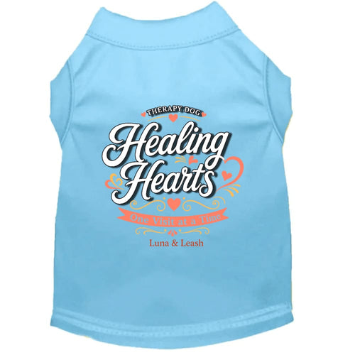 Healing Hearts Therapy Dog Shirt - Therapy Dog Shirts