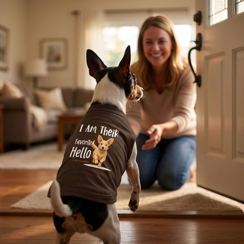 I Am Their Favorite Hello Dog Shirt