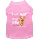 I Am Their Favorite Hello Dog Shirt - Sweet & Sentimental