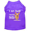 I Am Their Favorite Hello Dog Shirt - Sweet & Sentimental